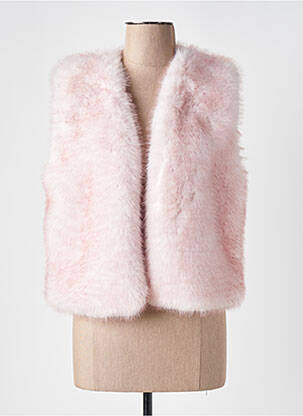 Gilet sans manche doublure rose MOLLY BRACKEN femme