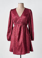 Robe courte rouge CERISE BLUE pour femme seconde vue