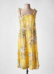 Robe mi-longue jaune BANANA MOON pour femme seconde vue