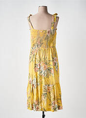 Robe mi-longue jaune BANANA MOON pour femme seconde vue
