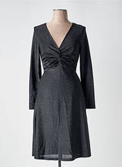 Robe mi-longue noir CERISE BLUE pour femme seconde vue