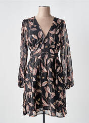 Robe mi-longue noir CERISE BLUE pour femme seconde vue