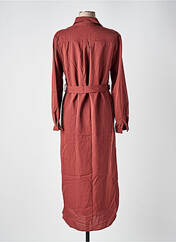 Robe mi-longue orange CERISE BLUE pour femme seconde vue