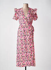 Robe mi-longue rose KILKY pour femme seconde vue