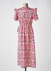 Robe mi-longue rose KILKY pour femme seconde vue