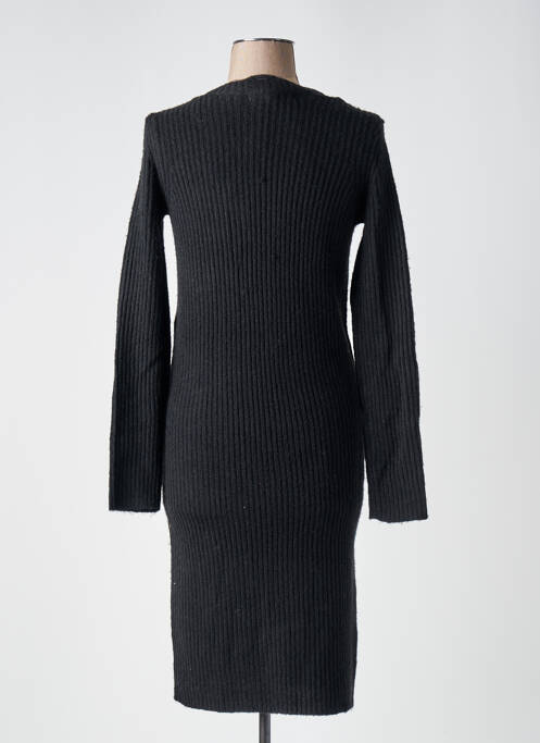 Robe pull stretch manches longues noir VERO MODA femme