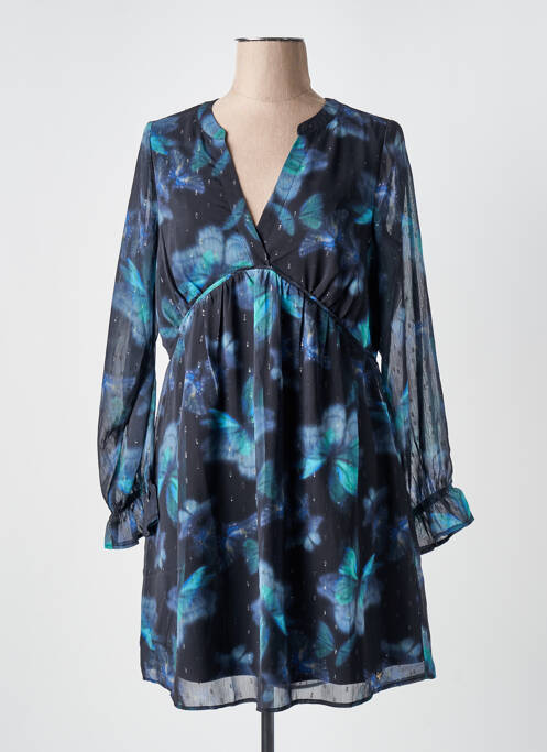 Robe courte bleu LPB pour femme