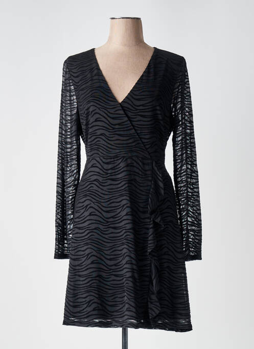 Robe courte noir CERISE BLUE femme