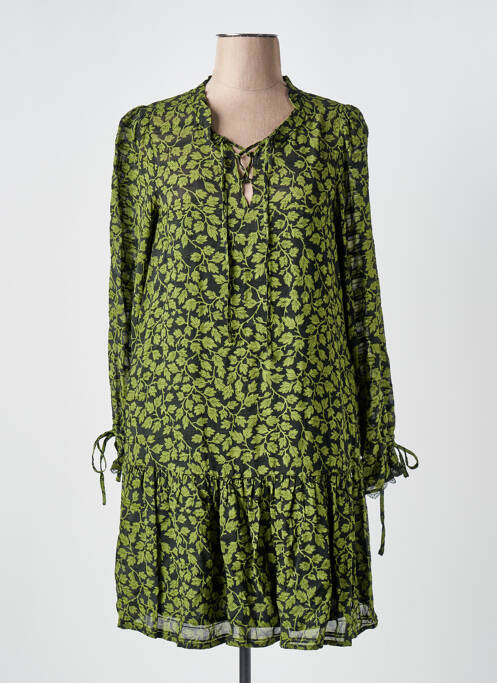 Robe courte vert SALSA pour femme