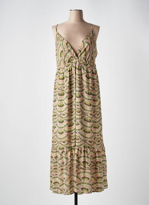 Robe longue vert MOLLY BRACKEN pour femme