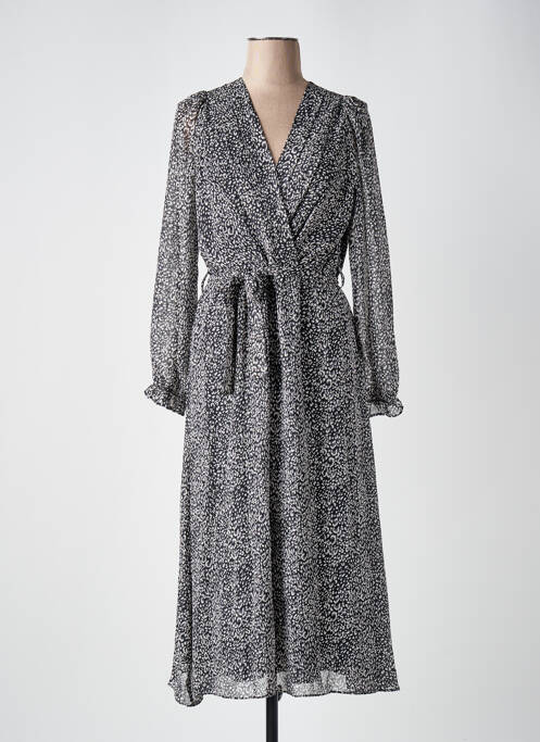 Robe mi-longue noir MOLLY BRACKEN pour femme