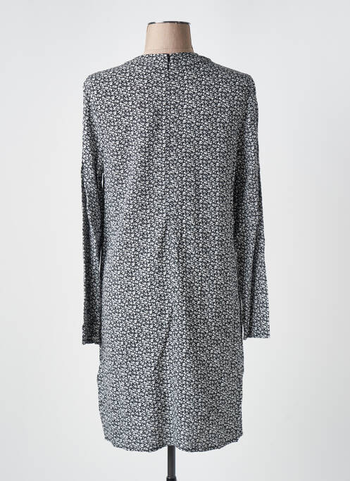 Robe mi-longue noir SUPERDRY femme