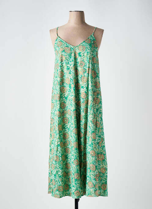 Robe mi-longue vert VERO MODA pour femme