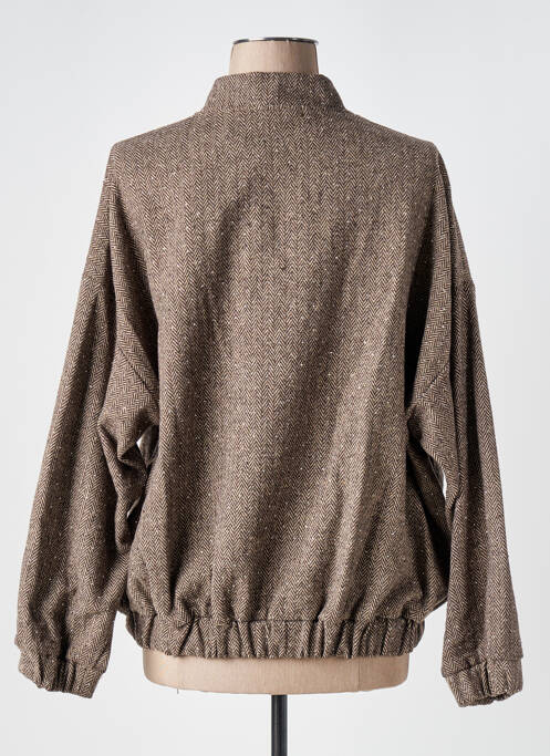 Veste casual marron KILKY pour femme