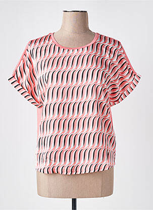 T-shirt coupe droite manches courtes rose VERO MODA femme