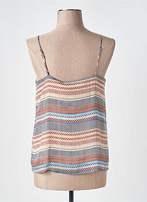 Top manches bretelles ajustables fines bretelles bleu VERO MODA femme