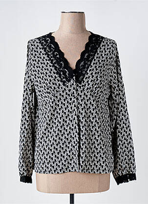 Chemisier noir EMMA ELLA pour femme