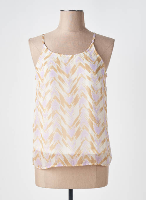 Top beige VERO MODA pour femme