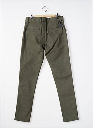 Pantalon chino tissage chiné taille normale vert SALSA homme