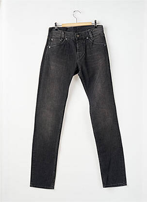 Jeans coupe slim fermeture boutonnée sur le devant taille basse noir PEPE JEANS homme