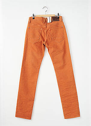 Jeans coupe droite fermeture boutonnée sur le devant taille normale orange LEE COOPER homme