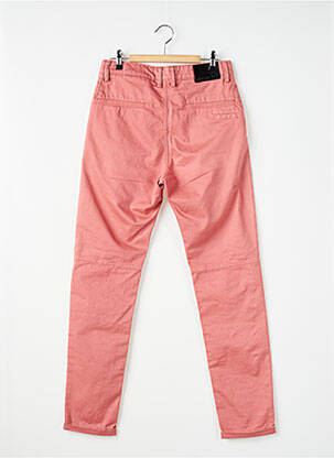 Pantalon chino tissage popeline taille normale rose KAPORAL homme