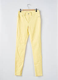 Jegging tissage denim jaune VERO MODA femme