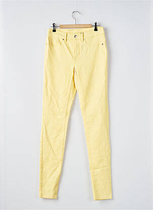 Jegging tissage denim jaune VERO MODA femme