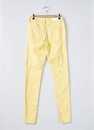 Jegging tissage denim jaune VERO MODA femme