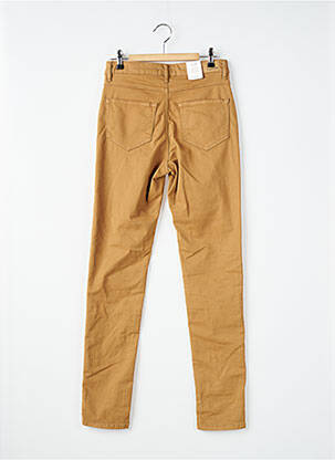 Jeans coupe slim stretch taille normale marron KANOPE femme