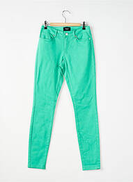 Jeans coupe slim taille normale taille normale vert fonce VERO MODA femme