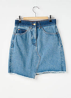 Jupe courte poches bleu SALSA femme