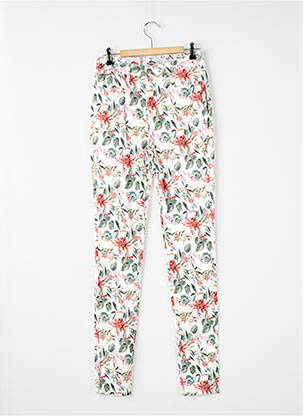 Jeans coupe slim blanc LEE COOPER pour femme