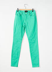 Jeans coupe slim vert fonce VERO MODA pour femme seconde vue