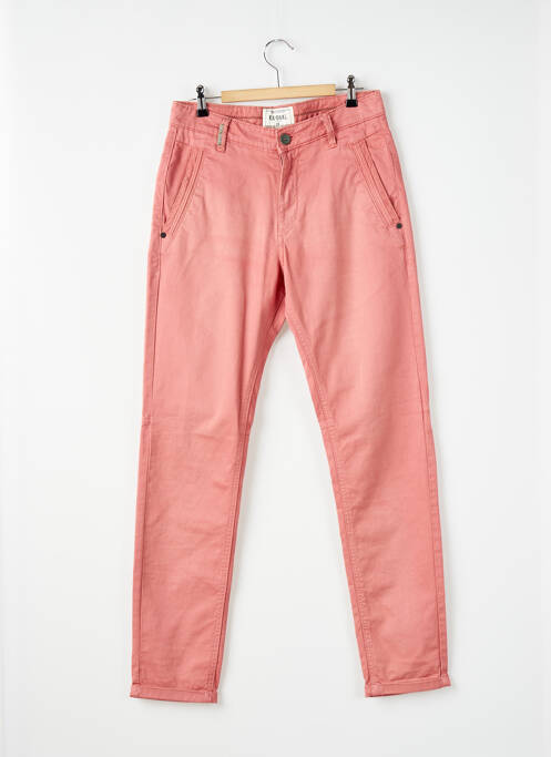 Pantalon chino tissage popeline taille normale rose KAPORAL homme