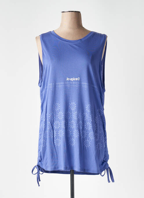 Débardeur violet DESIGUAL pour femme