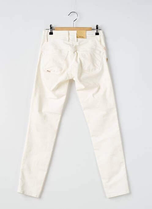 Jeans coupe slim beige SALSA pour femme