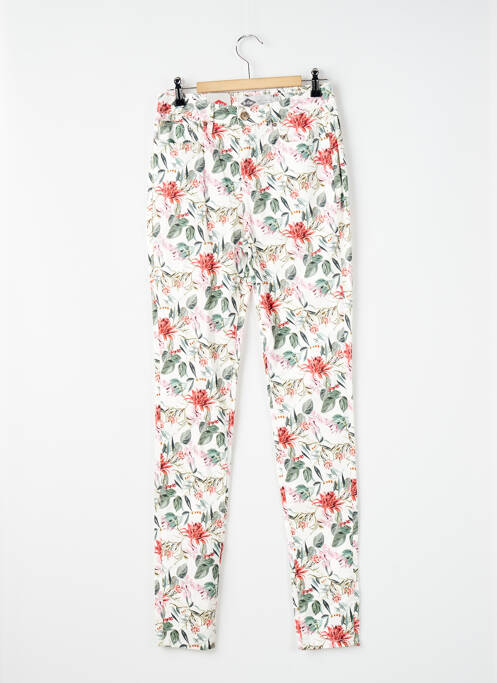 Jeans coupe slim blanc LEE COOPER pour femme