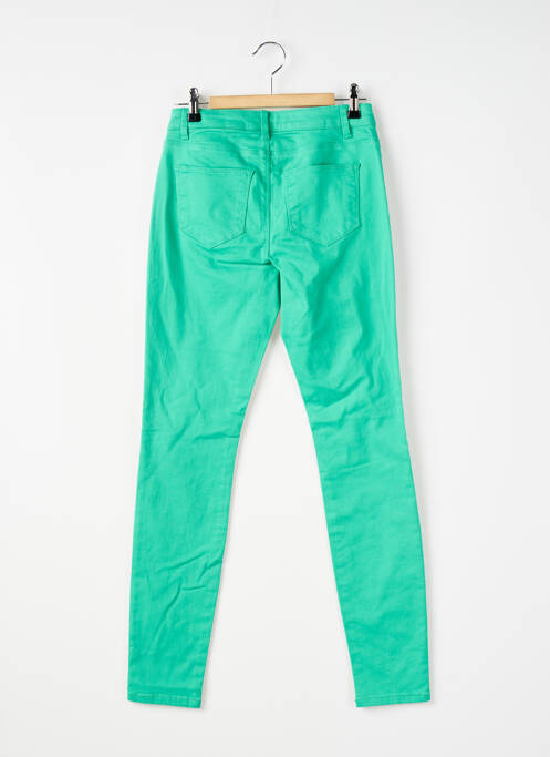 Jeans coupe slim vert fonce VERO MODA pour femme
