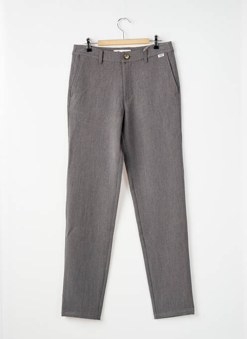 Pantalon chino gris LEE COOPER pour homme