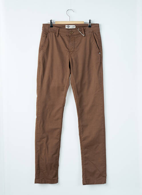 Pantalon chino marron LEE COOPER pour homme