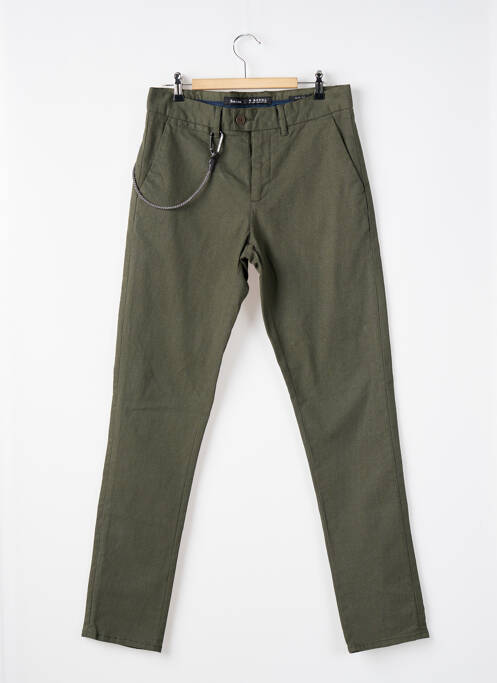 Pantalon chino vert SALSA pour homme