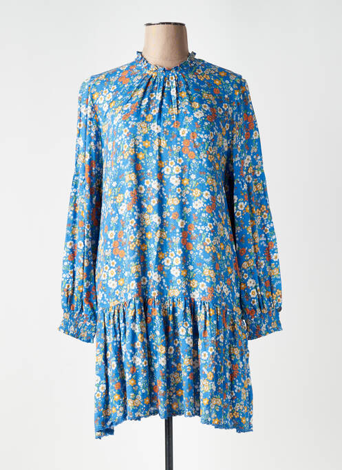 Robe courte bleu SUPERDRY pour femme