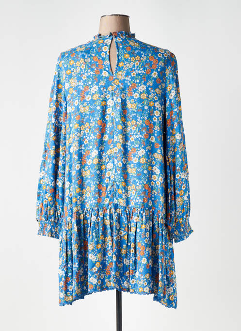 Robe courte bleu SUPERDRY femme