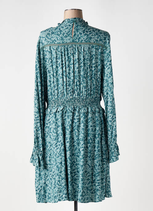 Robe mi-longue vert SALSA pour femme