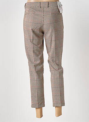 Pantalon 7/8 stretch taille normale marron SALSA femme