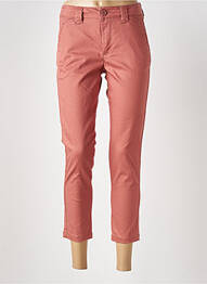 Pantalon 7/8 stretch taille normale rouge SALSA femme