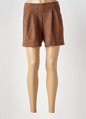 Short taille normale taille normale marron CERISE BLUE femme