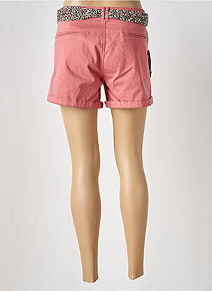 Short fermeture zippée sous rabat boutonné taille normale rouge LE TEMPS DES CERISES femme