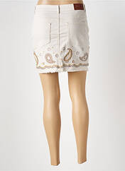 Jupe courte beige DESIGUAL pour femme seconde vue